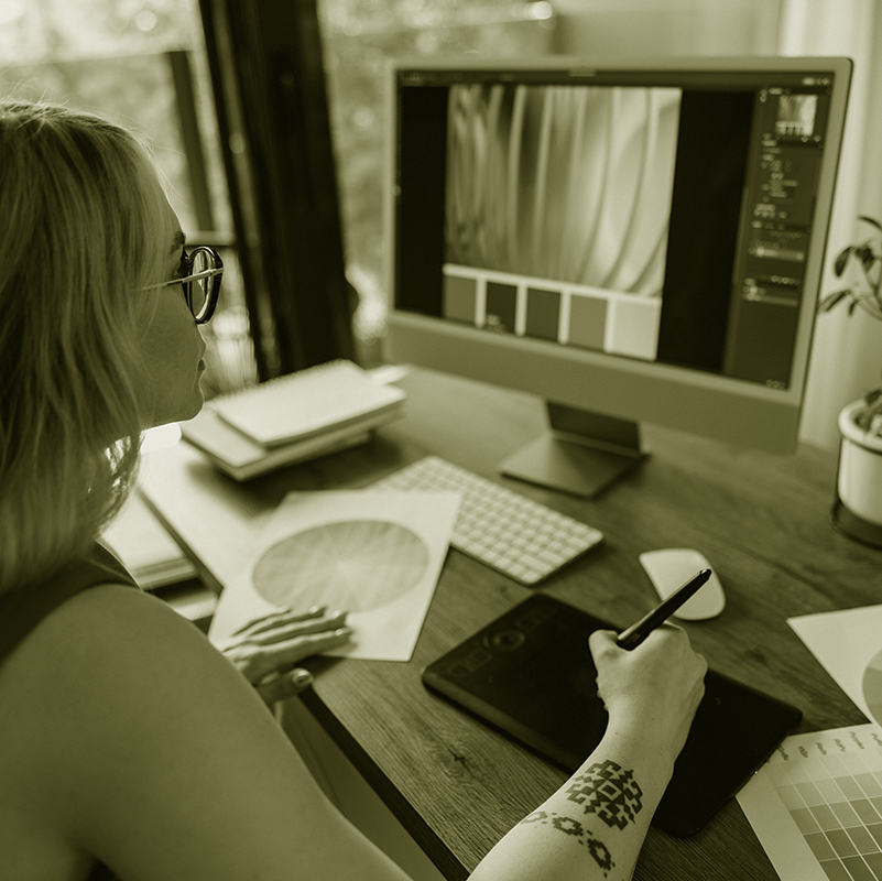 Freelancer Working From Home